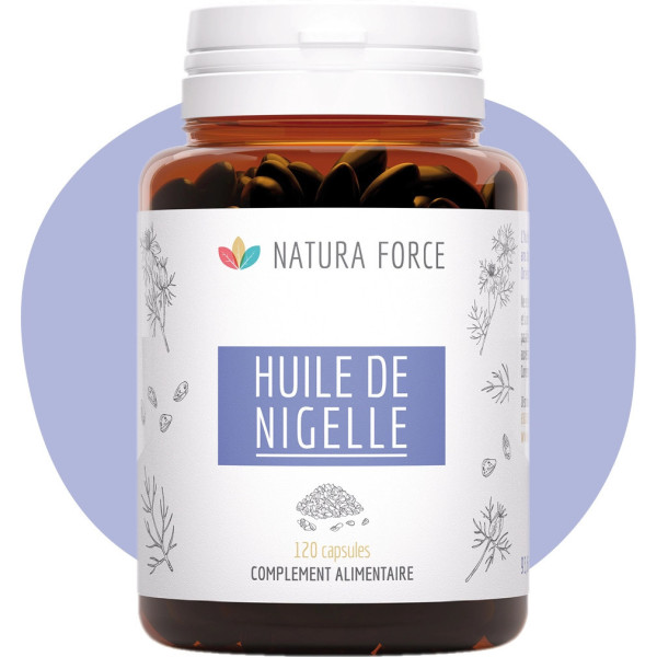 Natura Force Aceite De Comino Negro - 120 Cápsulas