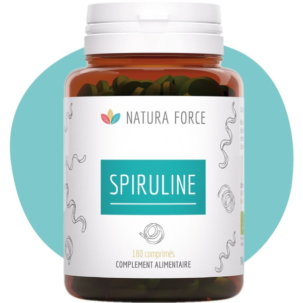 Natura Force Espirulina Natural Ecológica - 180 Comprimidos