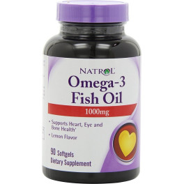 Natrol Omega3 óleo de peixe 1000 mg 90 cápsulas moles