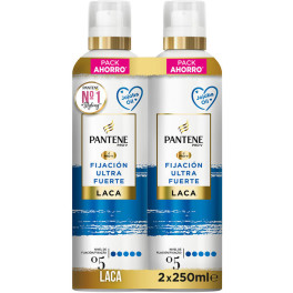 Pantene Ultra Strong Lacquer Lote 2 X 250 Ml Unissex