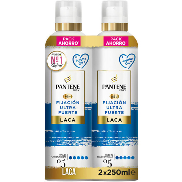 Pantene Ultra Strong Lacquer Lot 2 X 250 Ml Unisexe