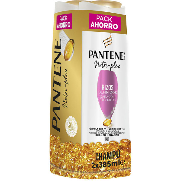 Pantene Defined Curls Shampoo Lot 2 x 385 ml Frau