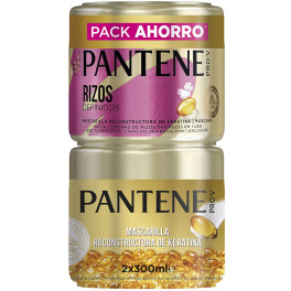 Pantene Defined Curls Mask Lot 2 X 300 Ml Femme