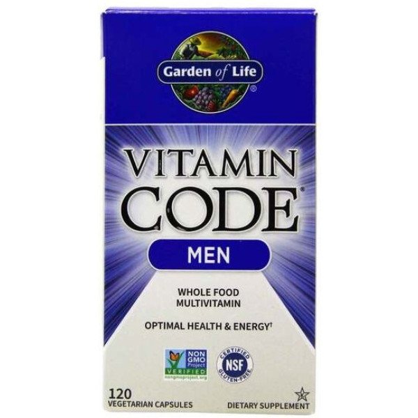 Garden Of Life Vitamin Code Hommes 120 Vcaps