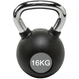 Fitness Deluxe Kettlebell Agarre Acero 16kg