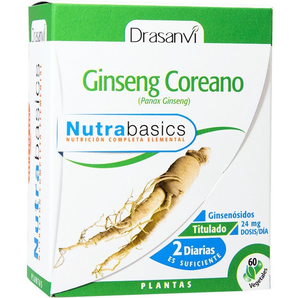 Drasanvi Nutrabasics Koreaanse Ginseng 60 Caps