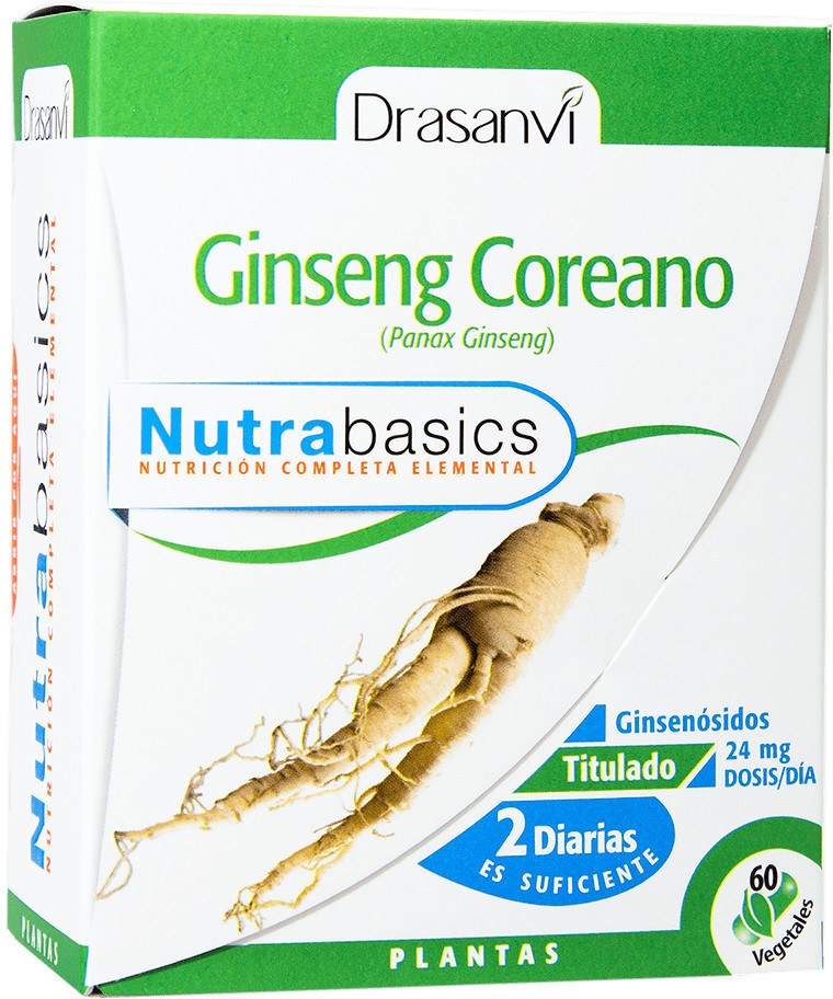 Drasanvi Nutrabasics Ginseng CorÃ©En 60 Caps-image
