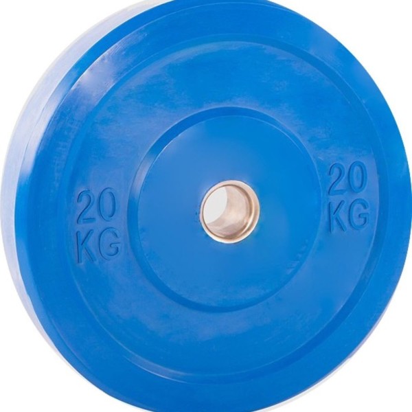 Fitness Deluxe Disc Bumper Kleur 20kg