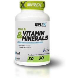 Er Nutrition Vitaminas & Minerales 30 Caps. - Erix Nutrición