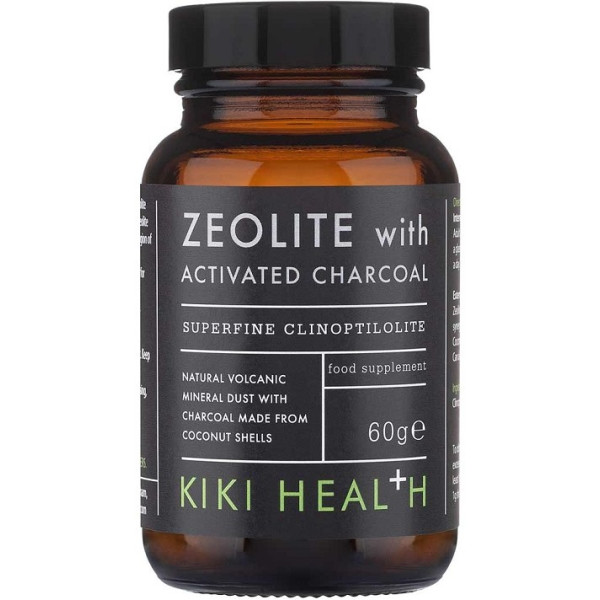 Kiki Health Zeolite With Activated Charcoal Powder 60 Gr