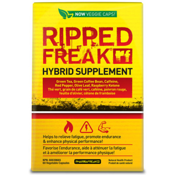 Pharmafreak Ripped Freak Hybrid Supplement 60 Vcaps