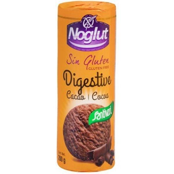 Santiveri Noglut Galletas digestive Cacao - 200 Gramos - Sin Gluten