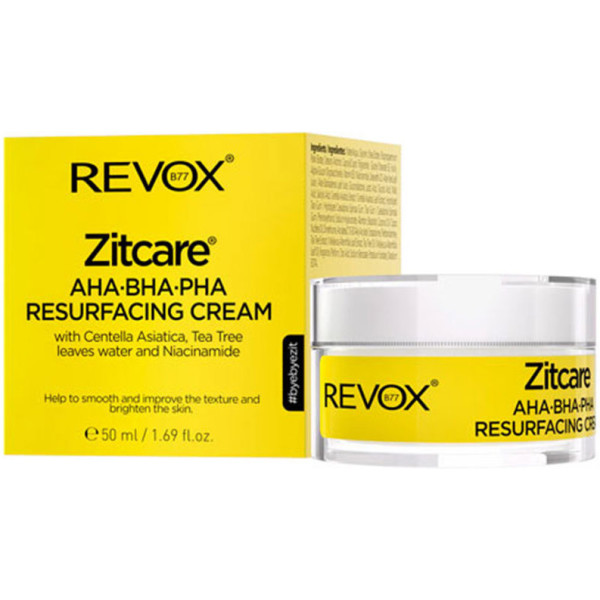 Revox B77 Zitcare Aha.bha.pha. Resurfacing Cream 50 Ml Mujer