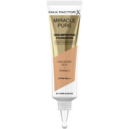 Maximum Factor Miracle Pure Skin-Provided Foundation 24H Hydration SPF30 45 Almonds 30 ml WOMEN