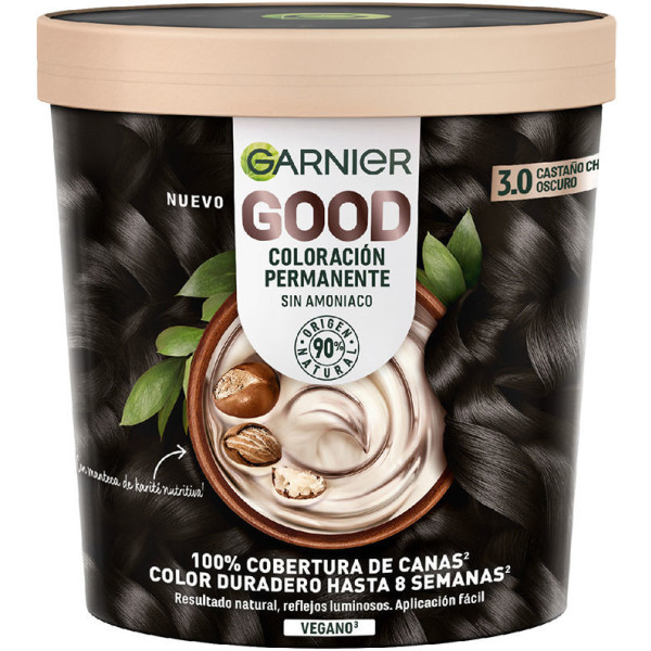 Garnier Good Permanent Coloration 3.0 Donkerbruin 1 U Woman