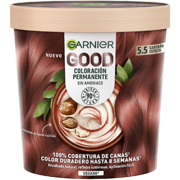 Garnier Good Coloração Permanente 5.5 Cherry Chestnut 1 U Woman