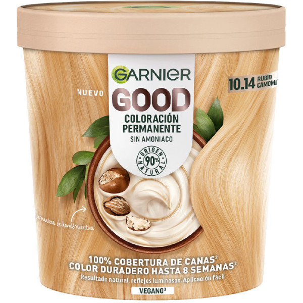 Garnier Good Coloração Permanente 10.14 Loiro Camomila 1 U Mulher