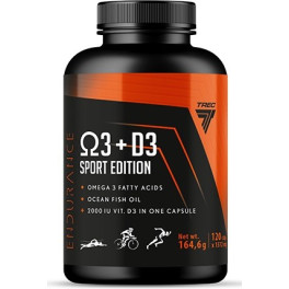 Trec Nutrition Endurance Omega 3 + D3 Sport Edition 120 Caps