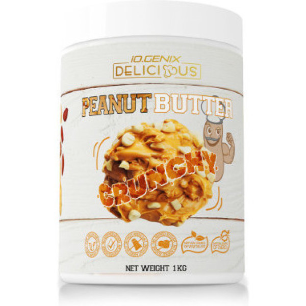 Io.genix Peanut Butter Crunchy 1kg - 1 Kg