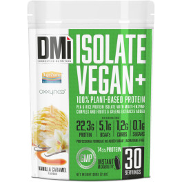Dmi Nutrition Isolate Vegan+ (with Oxxynea® + Digezyme®) Vainilla-Caramelo 900 Gr