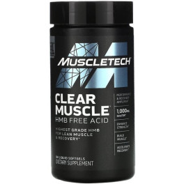 Muscletech Clear Muscle 84 vloeibare softgels