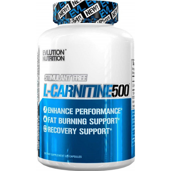Evlution Nutrition L-Carnitin 500 120 Kapseln