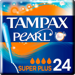 Tampax Pearl Tampón Super Plus 24 U Mujer