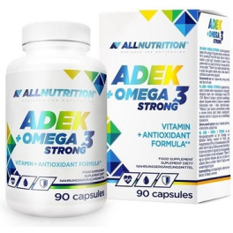 All Nutrition Adek + Omega 3 Strong 90 Caps