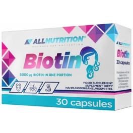 All Nutrition Biotina 5000 mcg 30 cápsulas