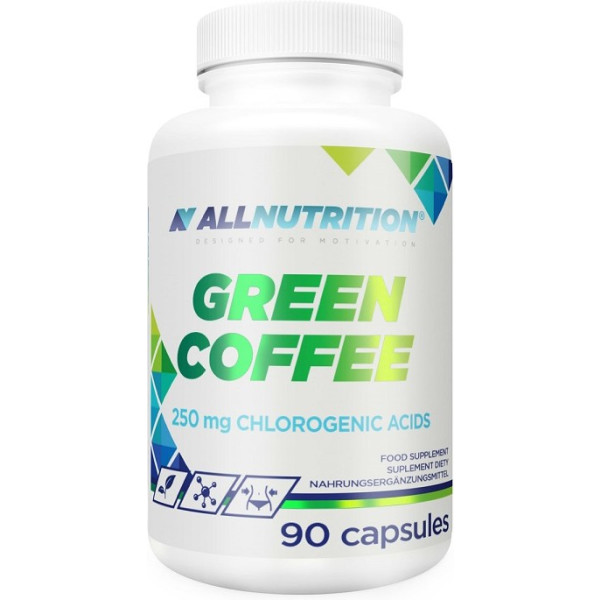 All Nutrition Grüner Kaffee 250 mg Chlorogensäuren 90 Kapseln