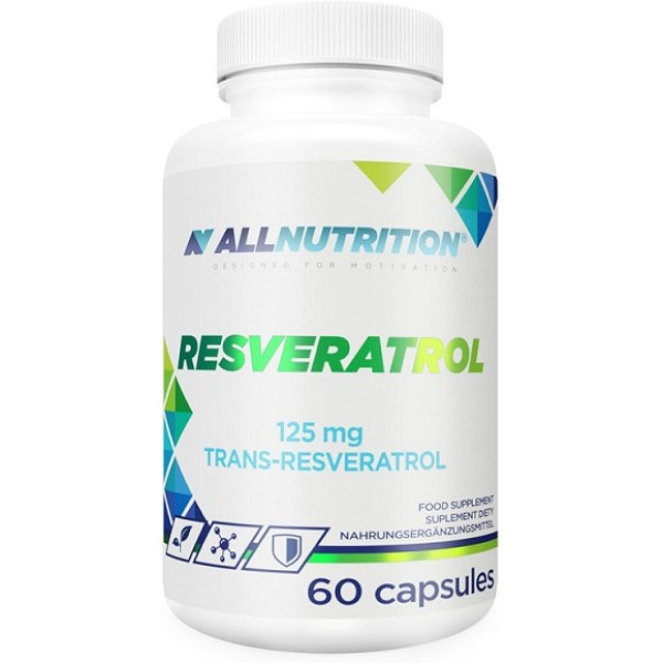 All Nutrition Resveratrol 125 mg 60 cápsulas