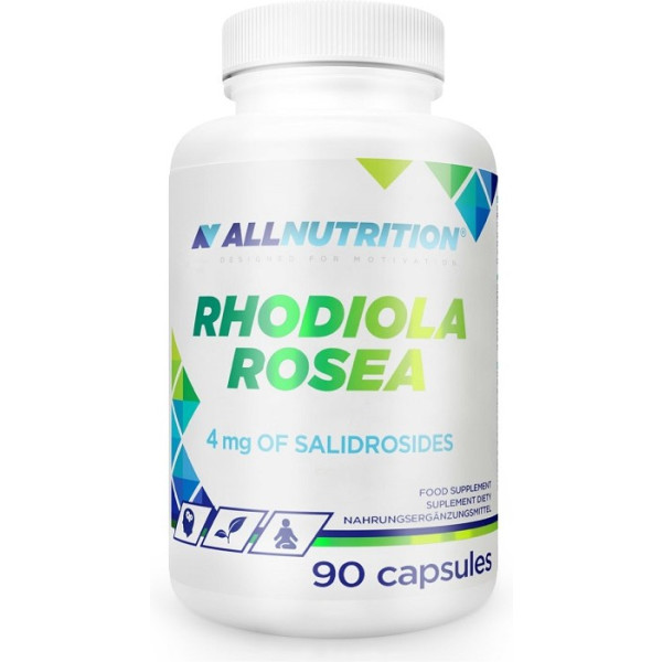 All Nutrition Rhodiola Rosea 4mg Salidrosídeos 90 Cápsulas