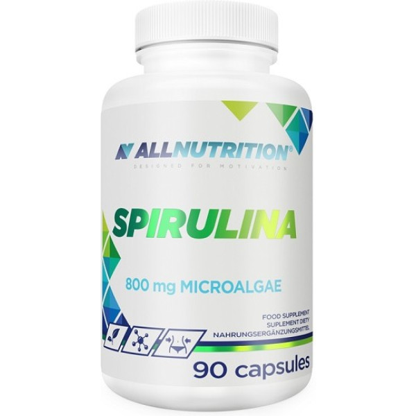 All Nutrition Spirulina 800 mg 90 cápsulas