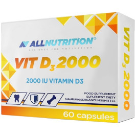 All Nutrition Vit D3 2000 Iu 60 cápsulas