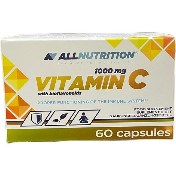 All Nutrition Vitamin C mit Bioflavonoiden 1000 mg 60 Kapseln