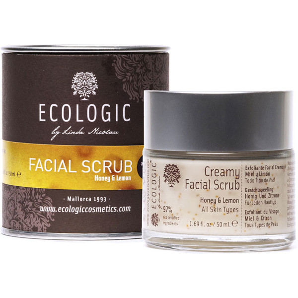 Ecologic Cosmetics Facial Out Femme de Miel et Citron Crémeux 50 ml