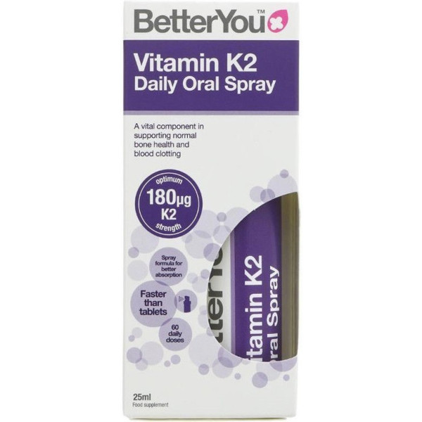 Better You Vitamine K2 Oral Spray Oral Quotidien 25 Ml