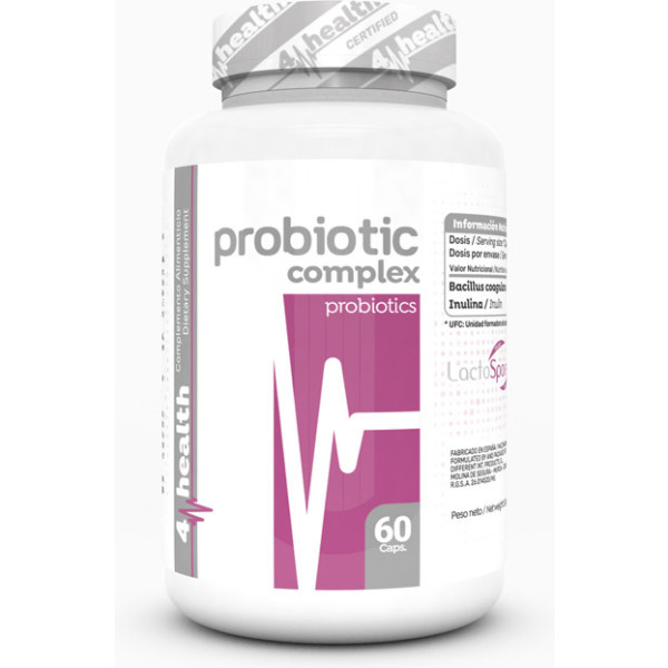 4-pro Nutrition Probiotischer Komplex 10 Milliarden 60 Kapseln