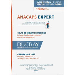 Ducray Anacaps Progressiv 3x30 Uni
