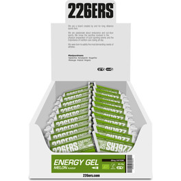 226ERS Energy Gel BIO Melon con 50 mg de Cafeina - 40 geles x 25 gr