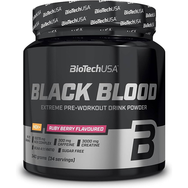 BioTechUSA Zwart Bloed NOX+ 330 gr
