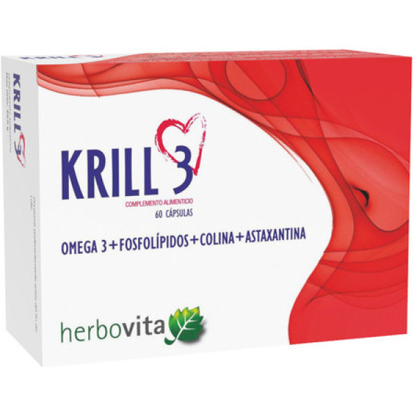 Herbovita Krill 3 60 cápsulas