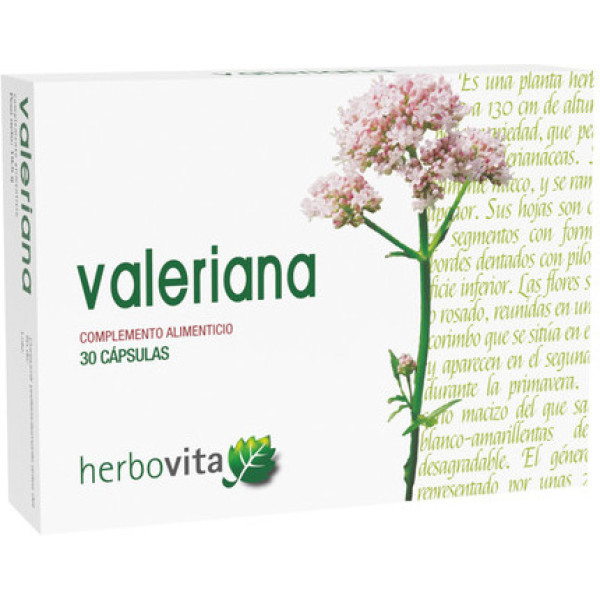 Herbovita Valeriana 30 cápsulas
