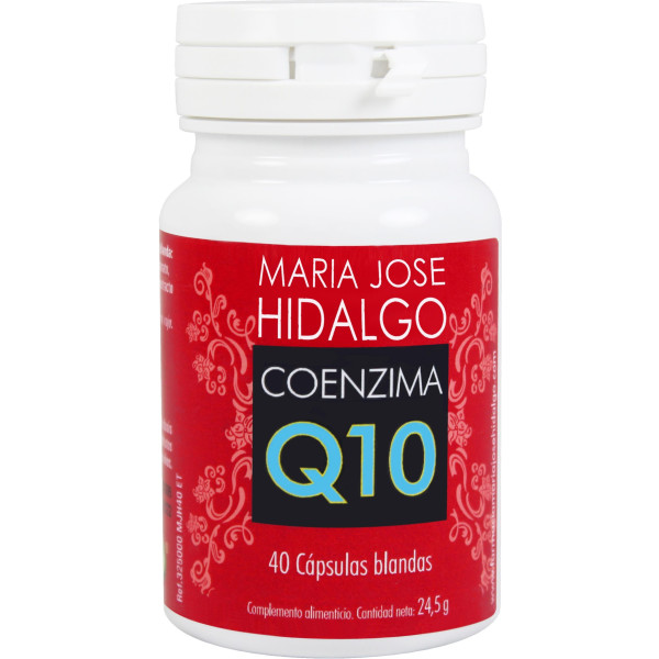 Maria Jose Hidalgo Capsulas Blandas Coenzima Q10  . 400 Gr 40 Cap.