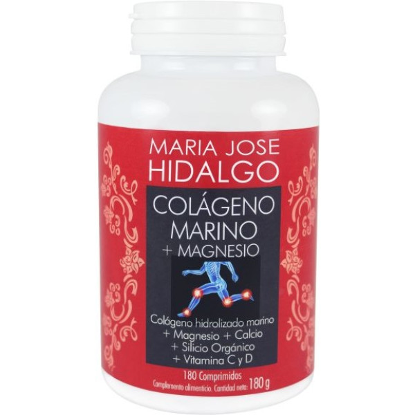 Maria Jose Hidalgo Marine Collagen Tablets. 400 Gr 180 Cap.