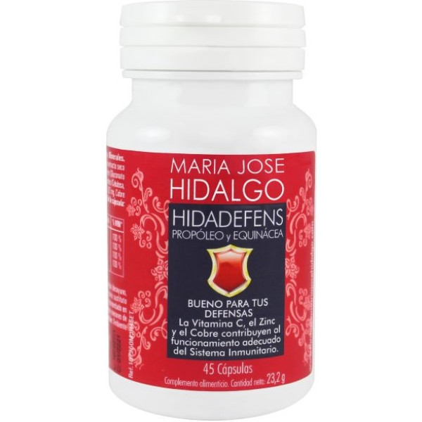 Maria Jose Hidalgo Capsule Hidadefens Propoli ed Echinacea. 400 Gr.45 Cap.