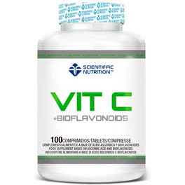Scientiffic Nutrition Vitamin C + Bioflavonoides 1000mg 100 Tabs