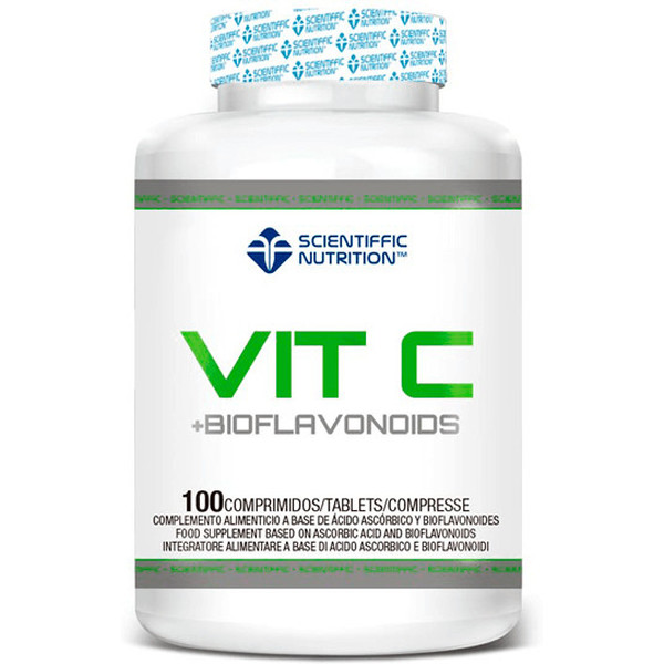Scientific Nutrition Vitamine C + Bioflavonoïdes 1000mg 100 Comprimés
