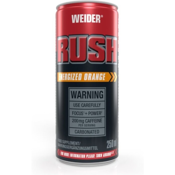 Weider Rush Rtd Naranja 250 Ml