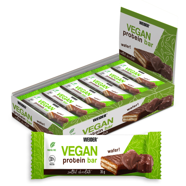 Weider Vegan Protein Wafer Bar 1 Barre X 35 Gr